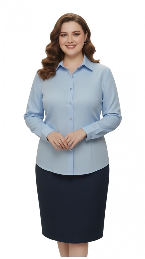Mona ingblúz világoskék